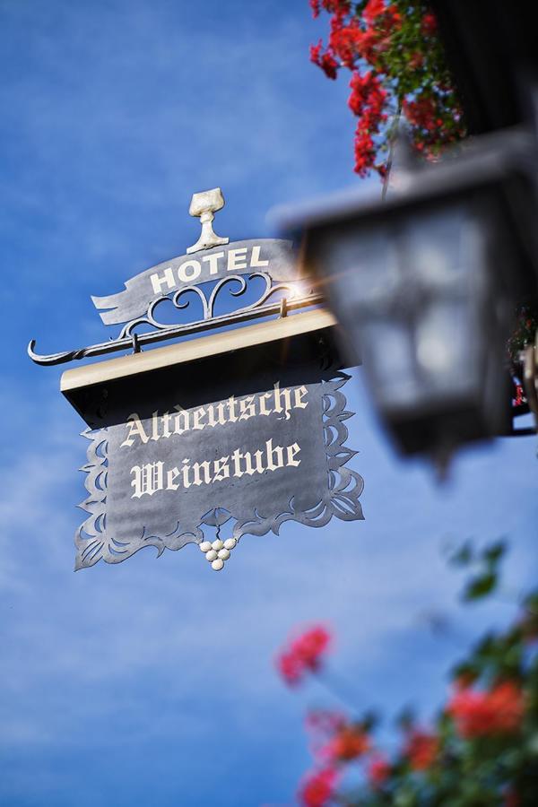 Hotel Altdeutsche Weinstube - Superior Rüdesheim am Rhein Exterior foto