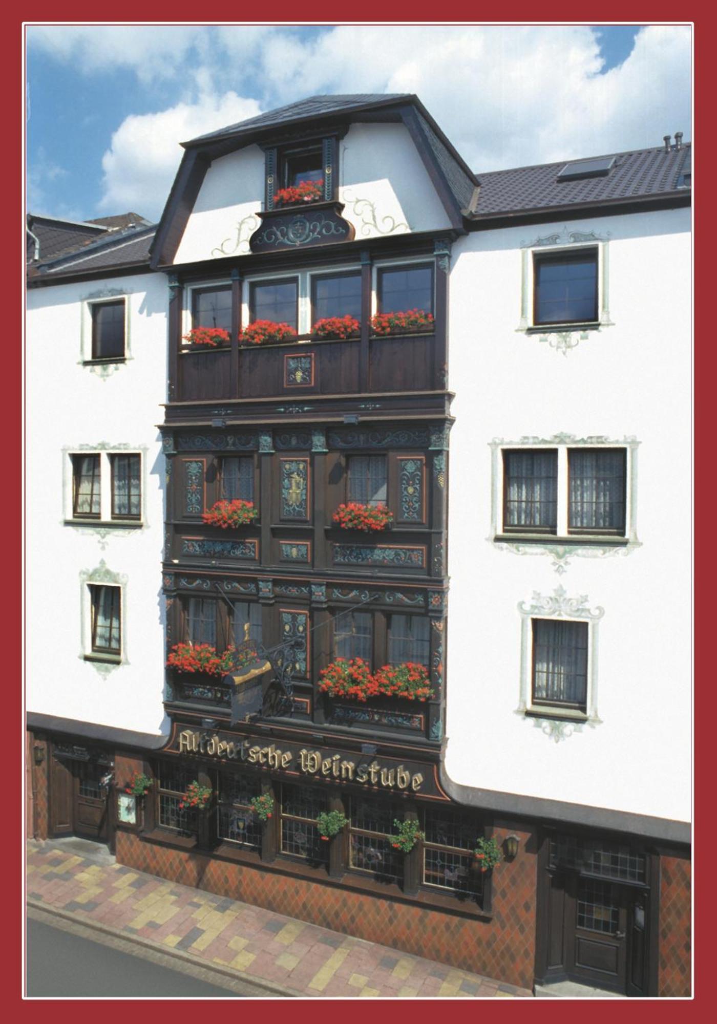 Hotel Altdeutsche Weinstube - Superior Rüdesheim am Rhein Exterior foto